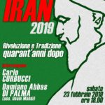 Roma, 23 febbraio: conferenza 40° anniversario Rivoluzione Islamica