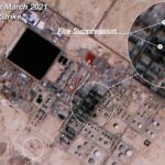 Immagini satellitari della raffineria di Riyad dopo l’operazione militare yemenita