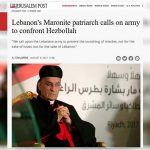 Israele, non riuscendo a dissuadere Hezbollah, cerca eco in certi libanesi