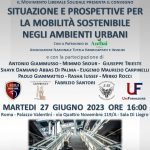 Roma 27/06: “Situazione e prospettive per la mobilità sostenibile negli ambienti urbani”