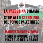 Roma, venerdì 10: manifestazione per la Palestina