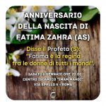 Sabato 6 gennaio: Anniversario nascita Fatima Zahra (as)