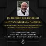 Roma, 15 giugno: In ricordo del fratello Mustafa Palmulli